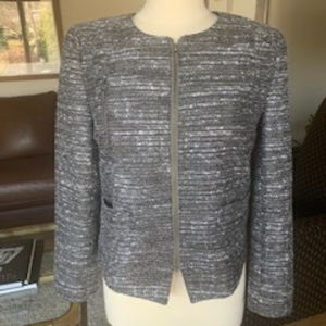 Halogen textured jacket